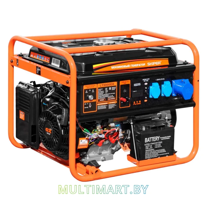Бензиновый генератор Skiper LT9000EK